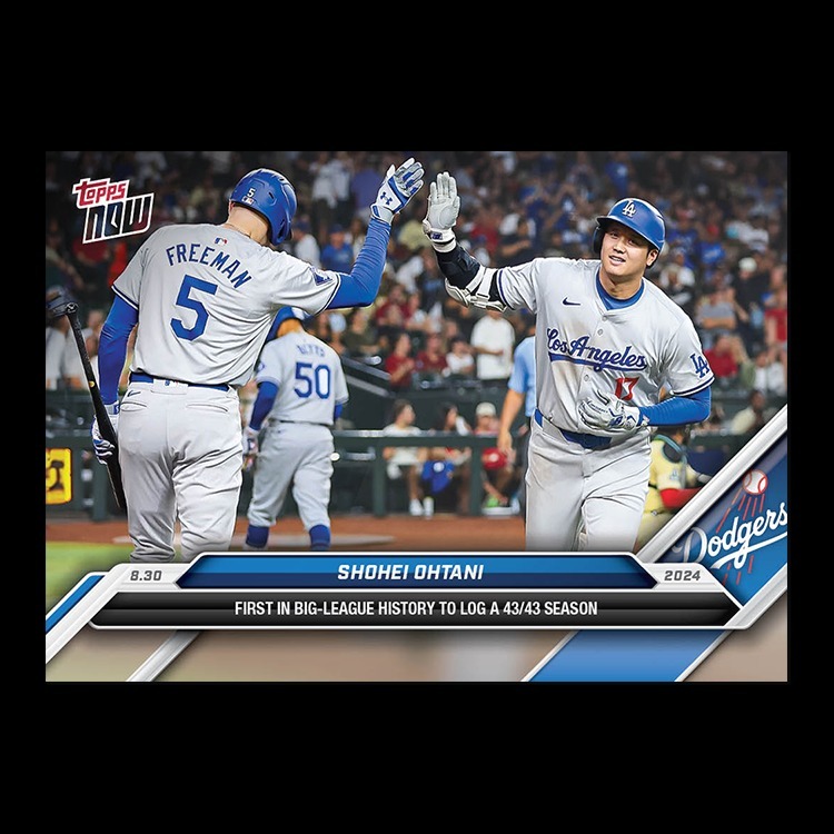 MLB球員卡 Shohei Ohtani - 2024 MLB TOPPS NOW® Card 616 - PR: 15,483