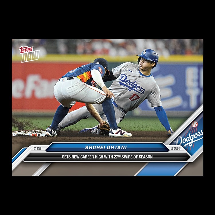 MLB球員卡 Shohei Ohtani - 2024 MLB TOPPS NOW® Card 487 - PR: 4144