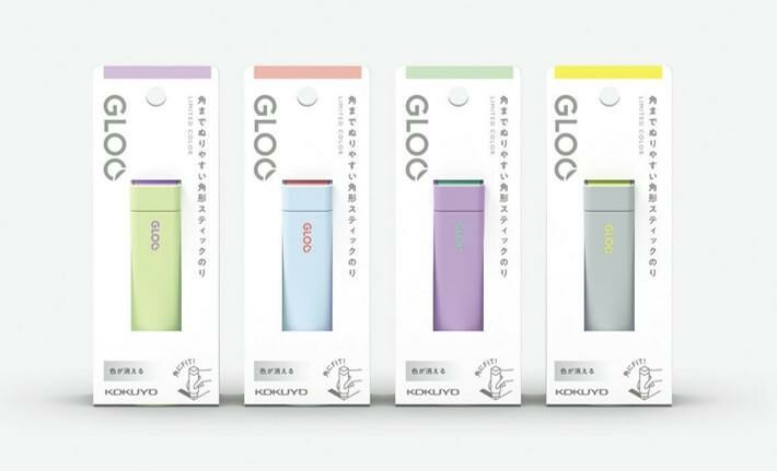 日本KOKUYO．GLOO-Bi-Color 方形消色口紅膠 2024新色