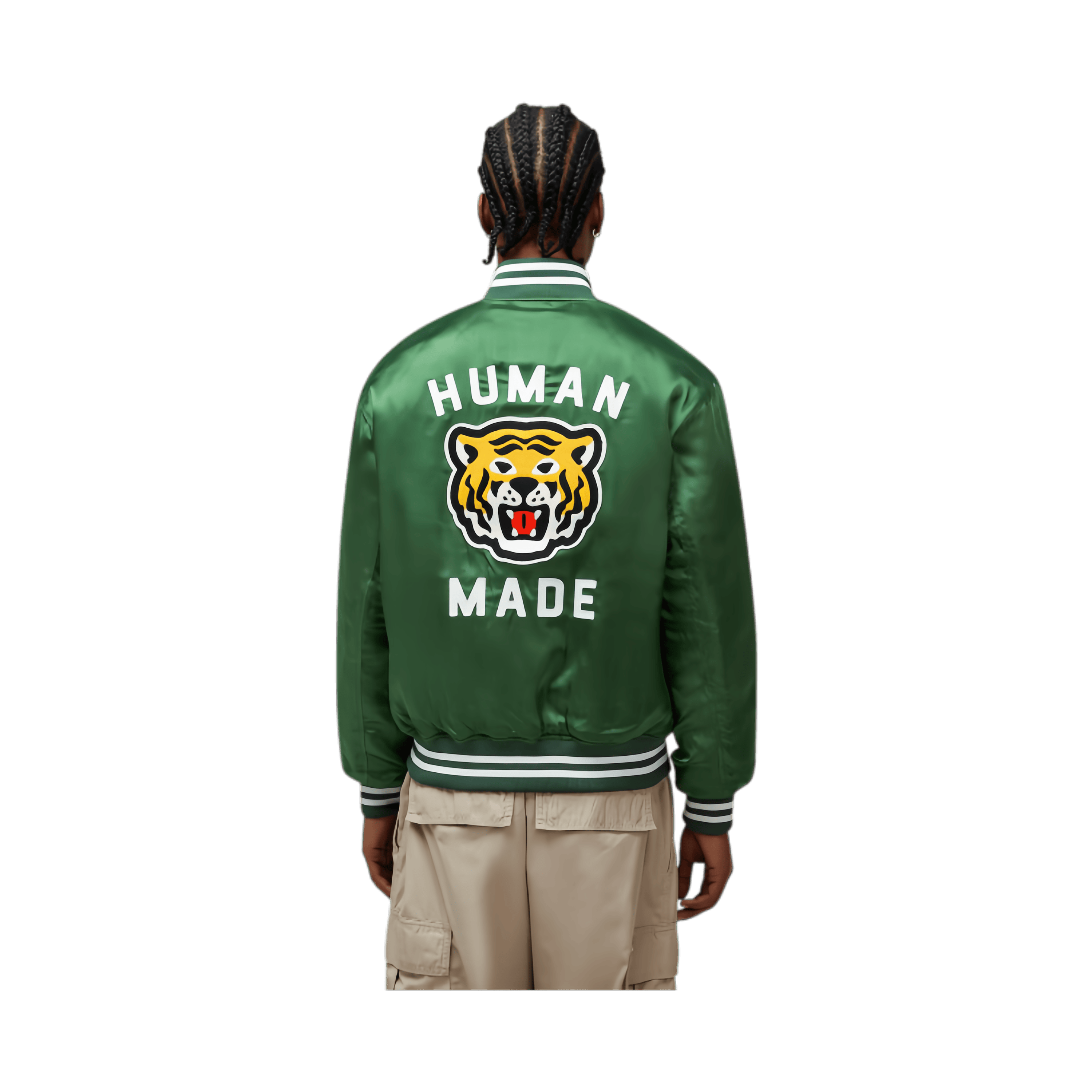 HUMAN MADE Baseball Jacket HM26JK011｜經典標誌刺繡拼色棒球外套