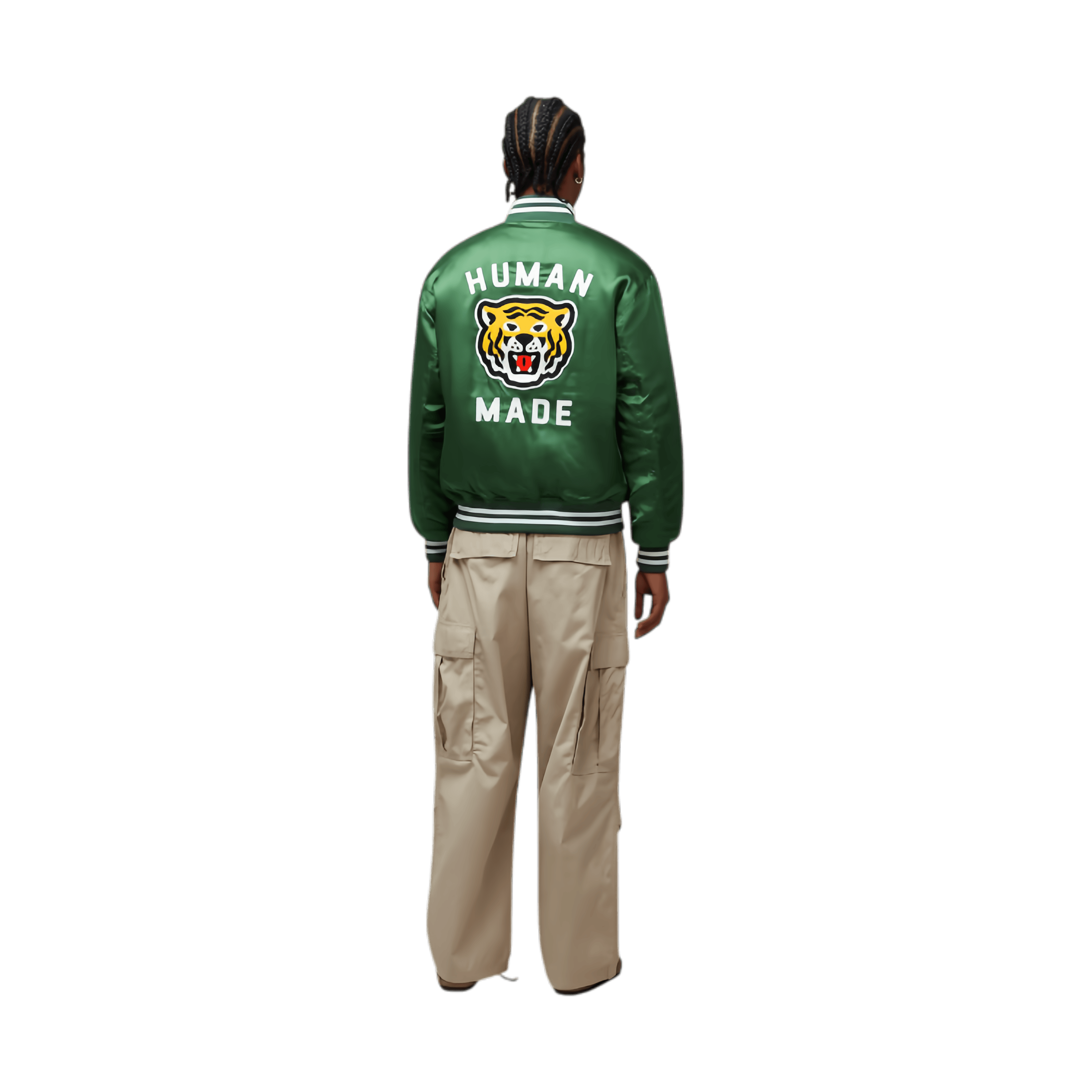 HUMAN MADE Baseball Jacket HM26JK011｜經典標誌刺繡拼色棒球外套