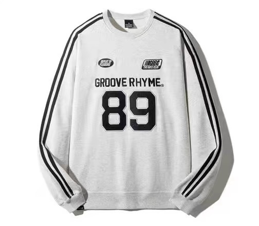 【NICE 歐美日韓代購】長袖 大學T 韓國小眾品牌🇰🇷 grooverhyme 大學T明星宋雨琦同款🔥美式復古樣式 街頭感🈵️🈵️