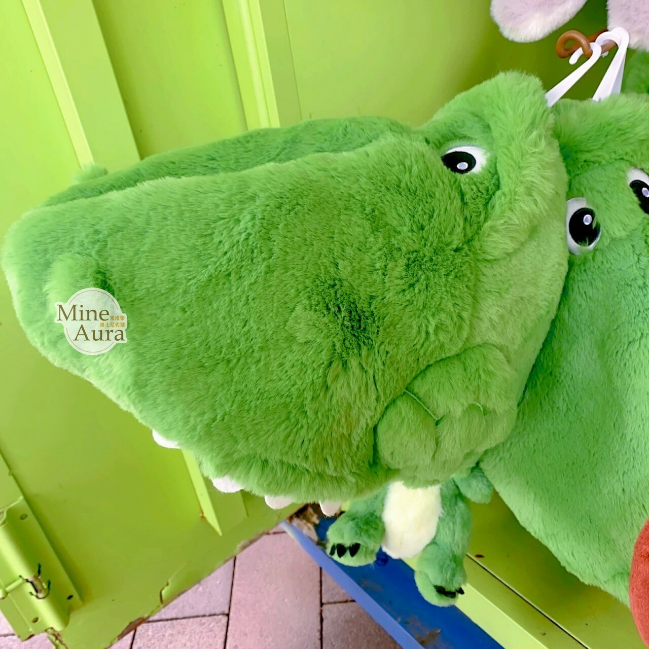 抱抱龍 Rex 大頭小身體絨毛 造型帽 帽子 頭套 玩具總動員 Toy Story -上海迪士尼樂園