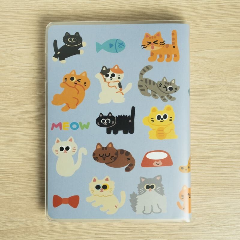 咪咪貓貓款 萬年曆 手帳本｜微醺斑比