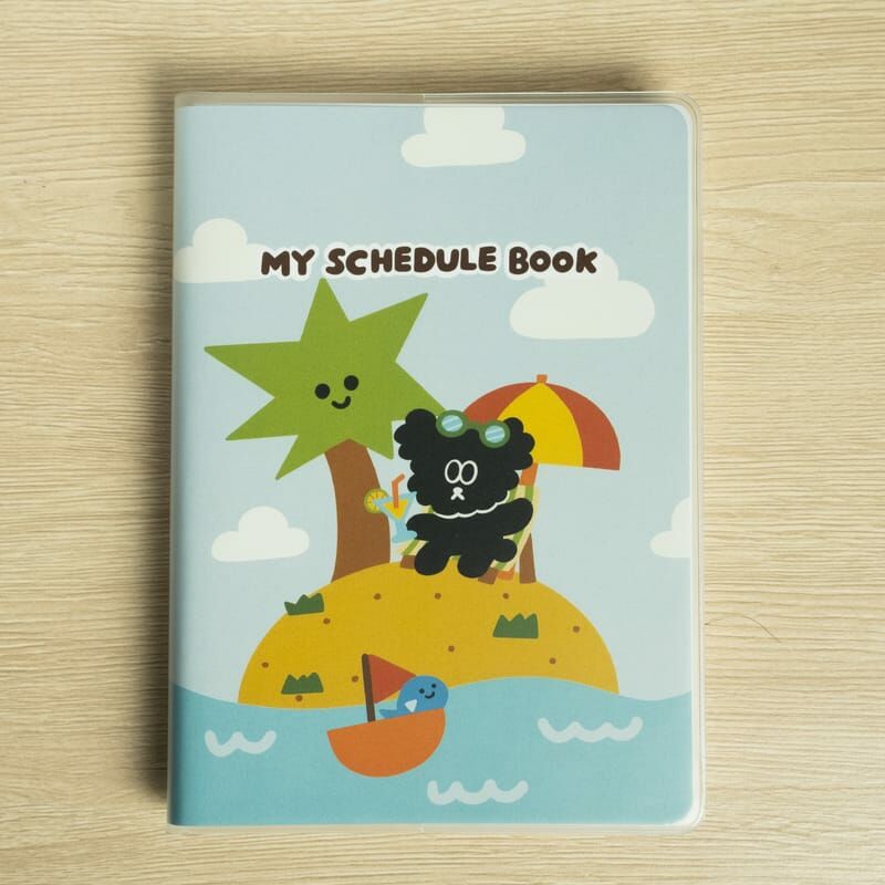 DOBO假期款 萬年曆 手帳本｜微醺斑比