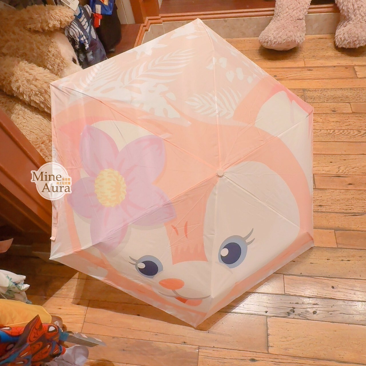 玲娜貝兒 Lina bell 大臉 圖案 折疊傘 -香港迪士尼樂園