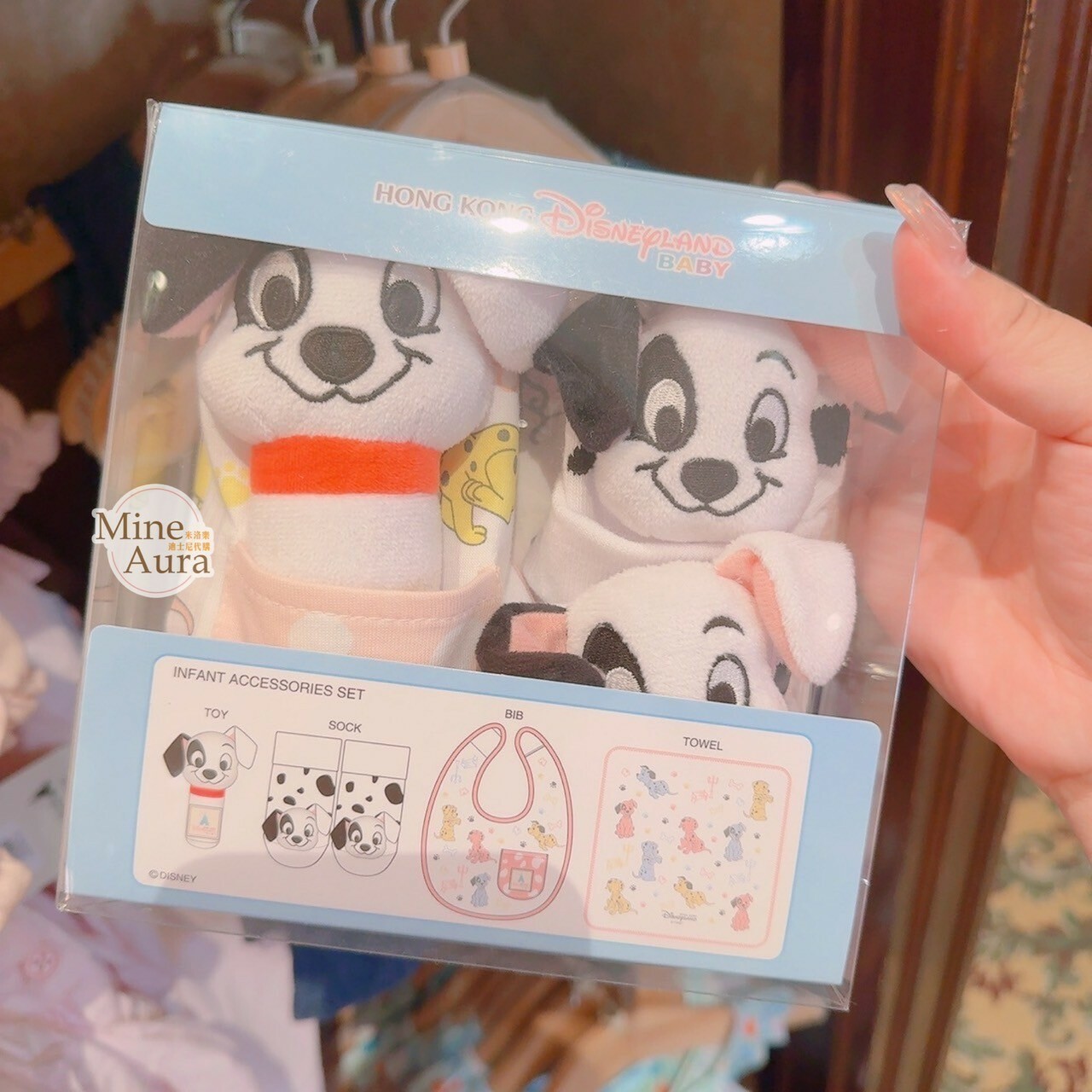 101忠狗 One Hundred and One Dalmatians 寶寶專用 嬰兒禮盒 嬰兒用品 -香港迪士尼樂園