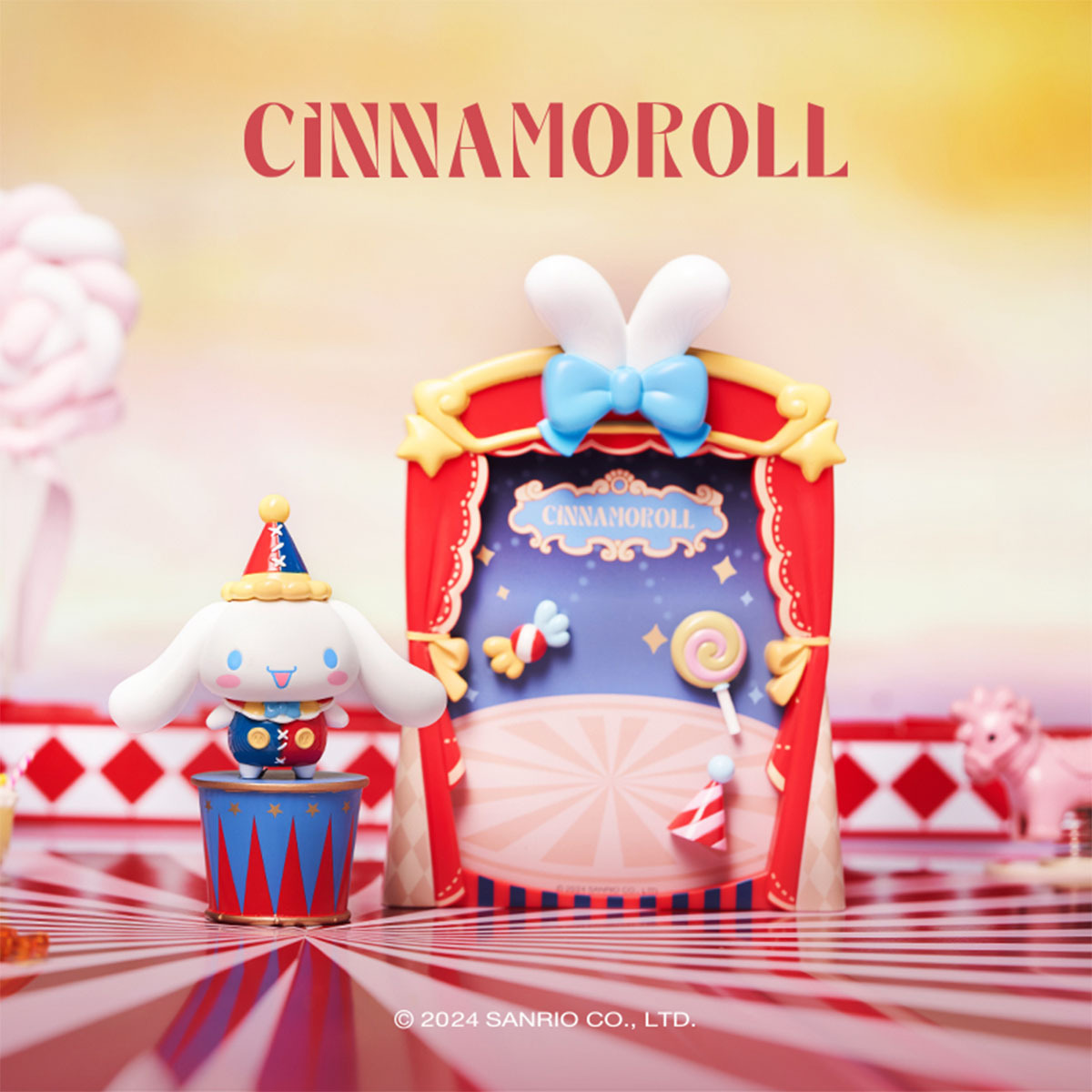 Sanrio 樂趣裝拼公仔 - 馬戲團 Cinnamoroll