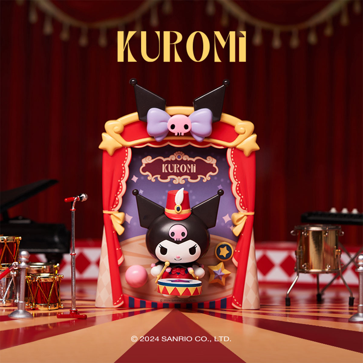 Sanrio 樂趣裝拼公仔 - 馬戲團 Kuromi