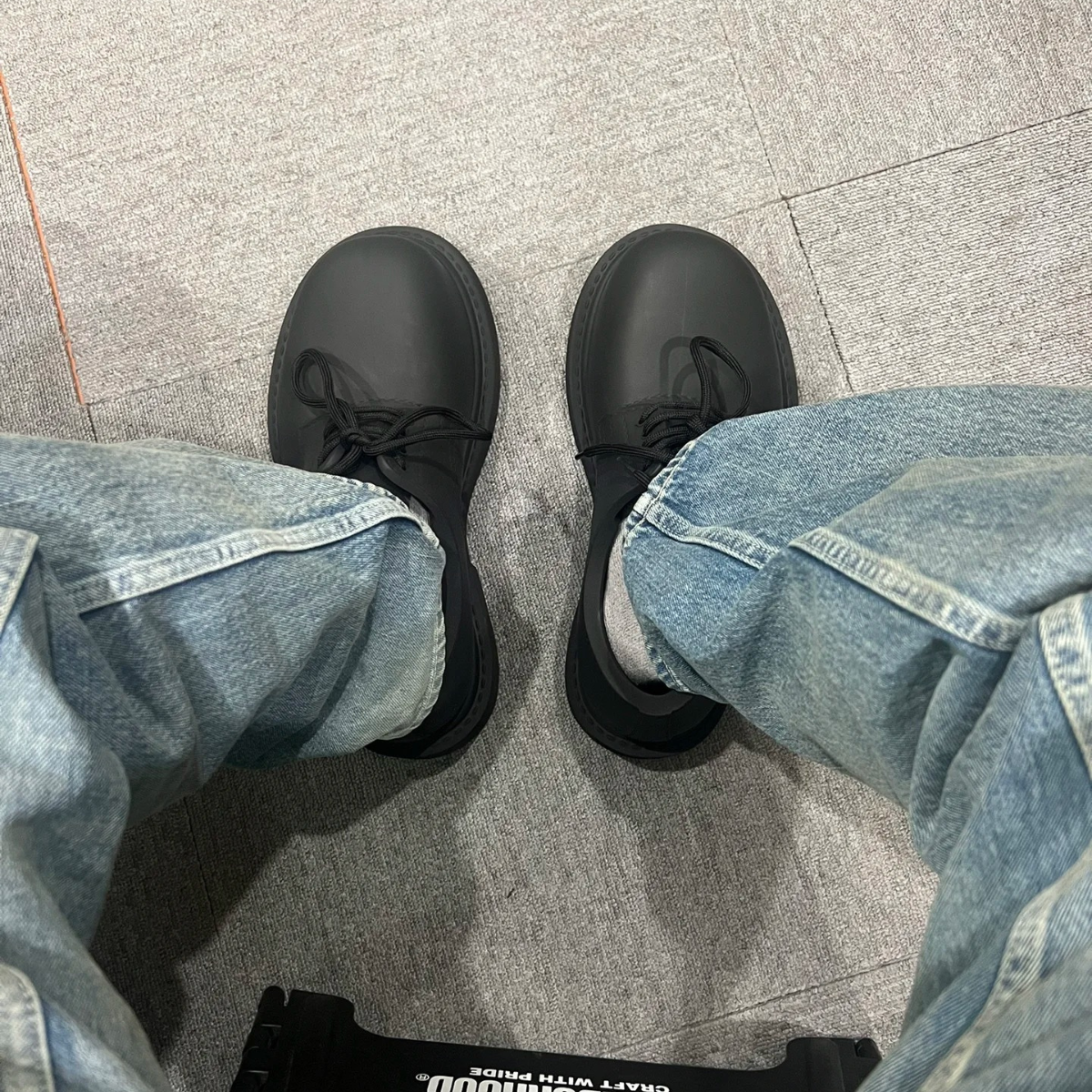 【NICE 歐美日韓代購】 上海經銷商 Balenciaga/巴黎世家 Steroid EVA 圓頭系帶 米奇德比鞋🔥