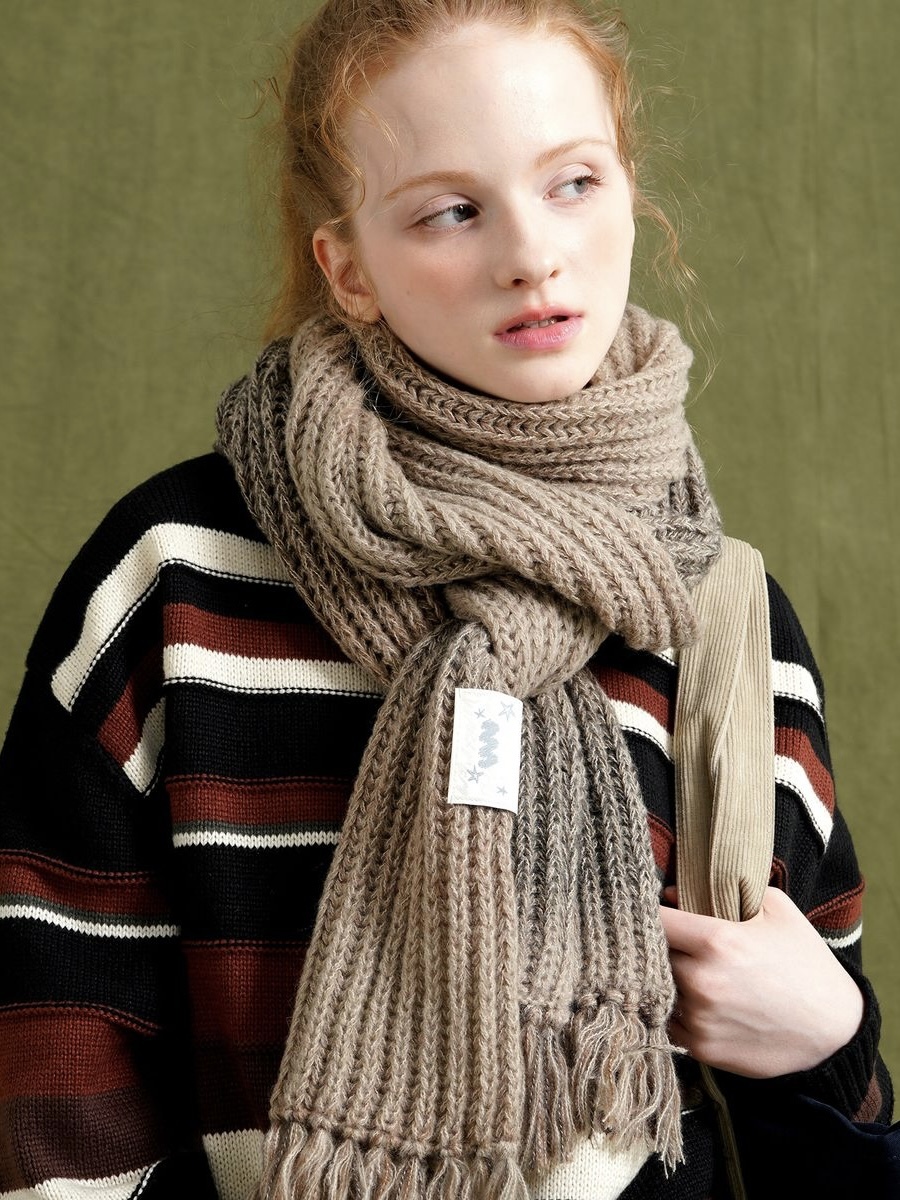 <現貨> 韓國WV PROJECT馬卡龍針織圍巾🧣