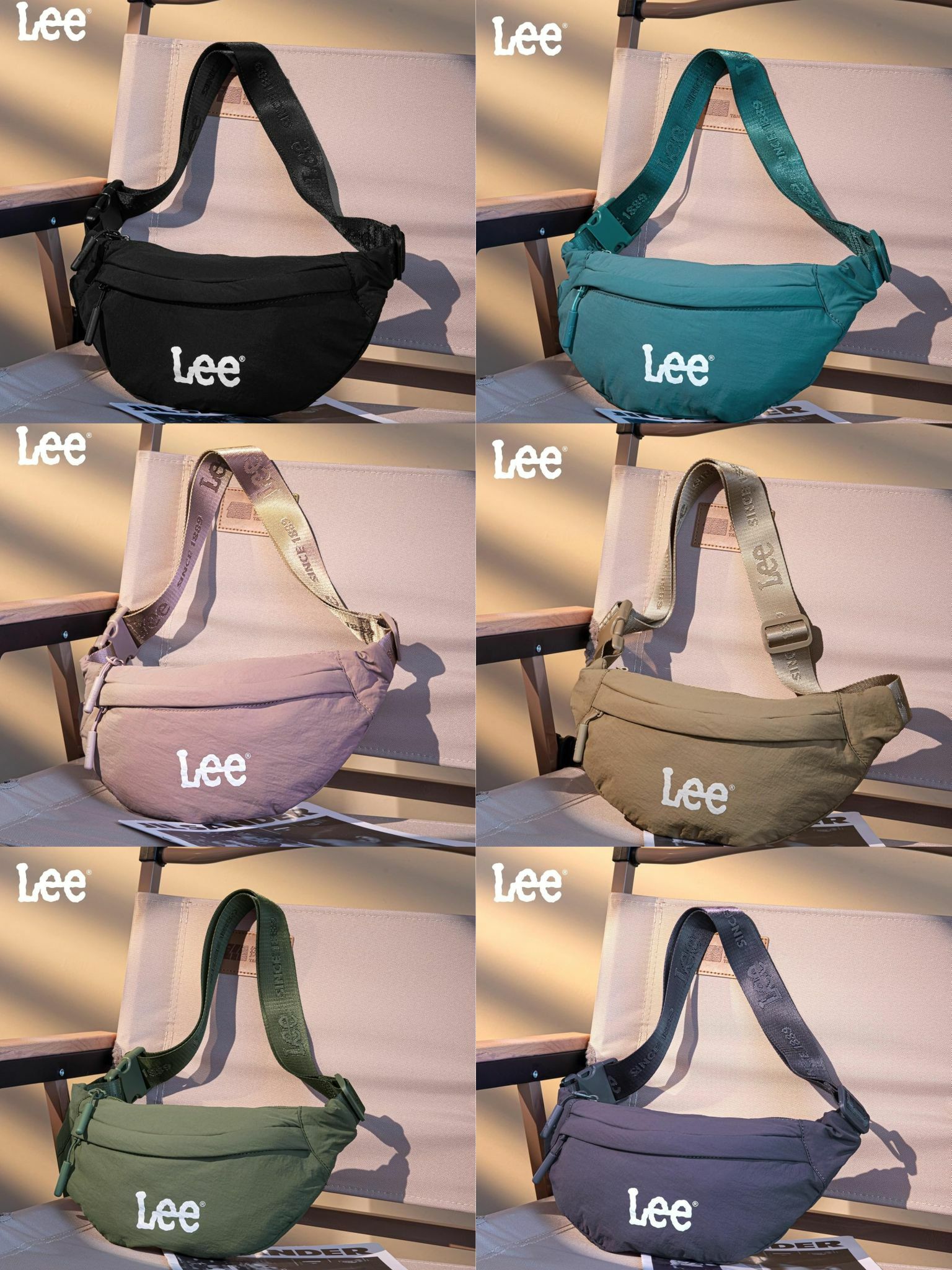 【預購】LEE Adjustable Crossbody Fanny G101609 腰包