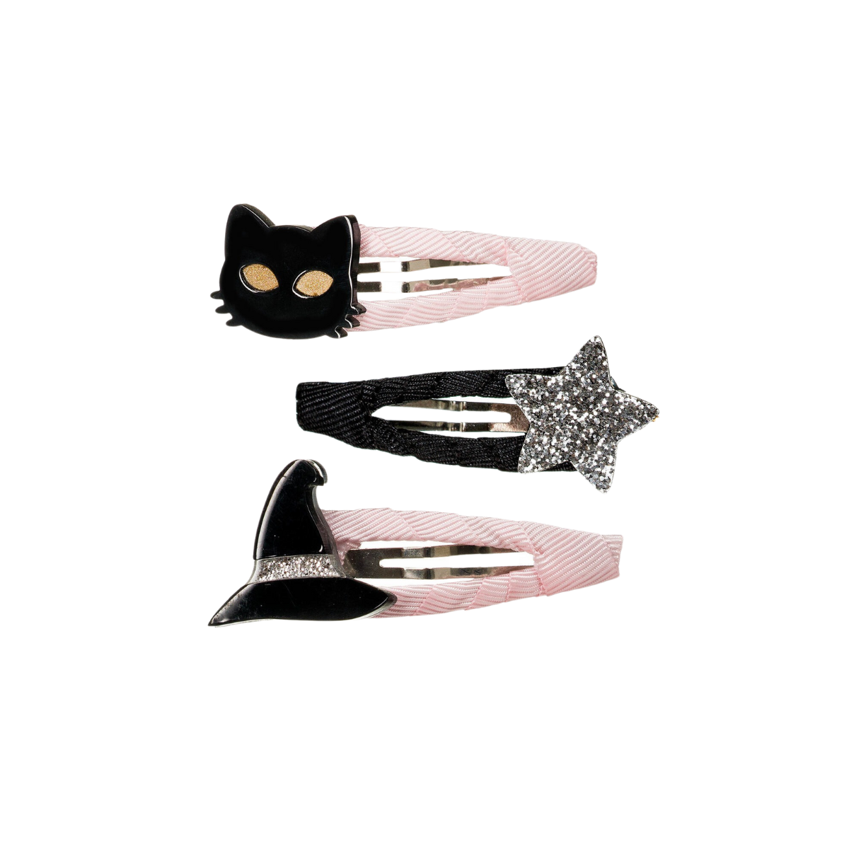 〖 Lilies & Roses 〗粉紅萬聖節髮夾三入組
