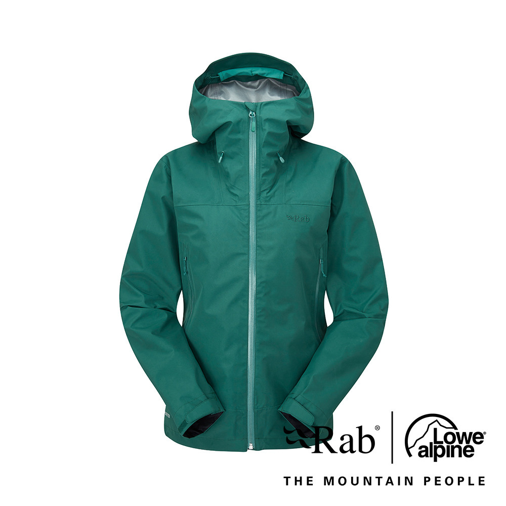 Rab Women's Namche GORE-TEX Jacket 女款 GTX防風防水連帽外套 板岩綠 QWH-78-GNS [HappyOutdoor]