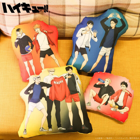 242211 Pbandai 預訂 2026/2月 ハイキュー!!　ダイカットミニクッション【描き下ろし】（全13種）