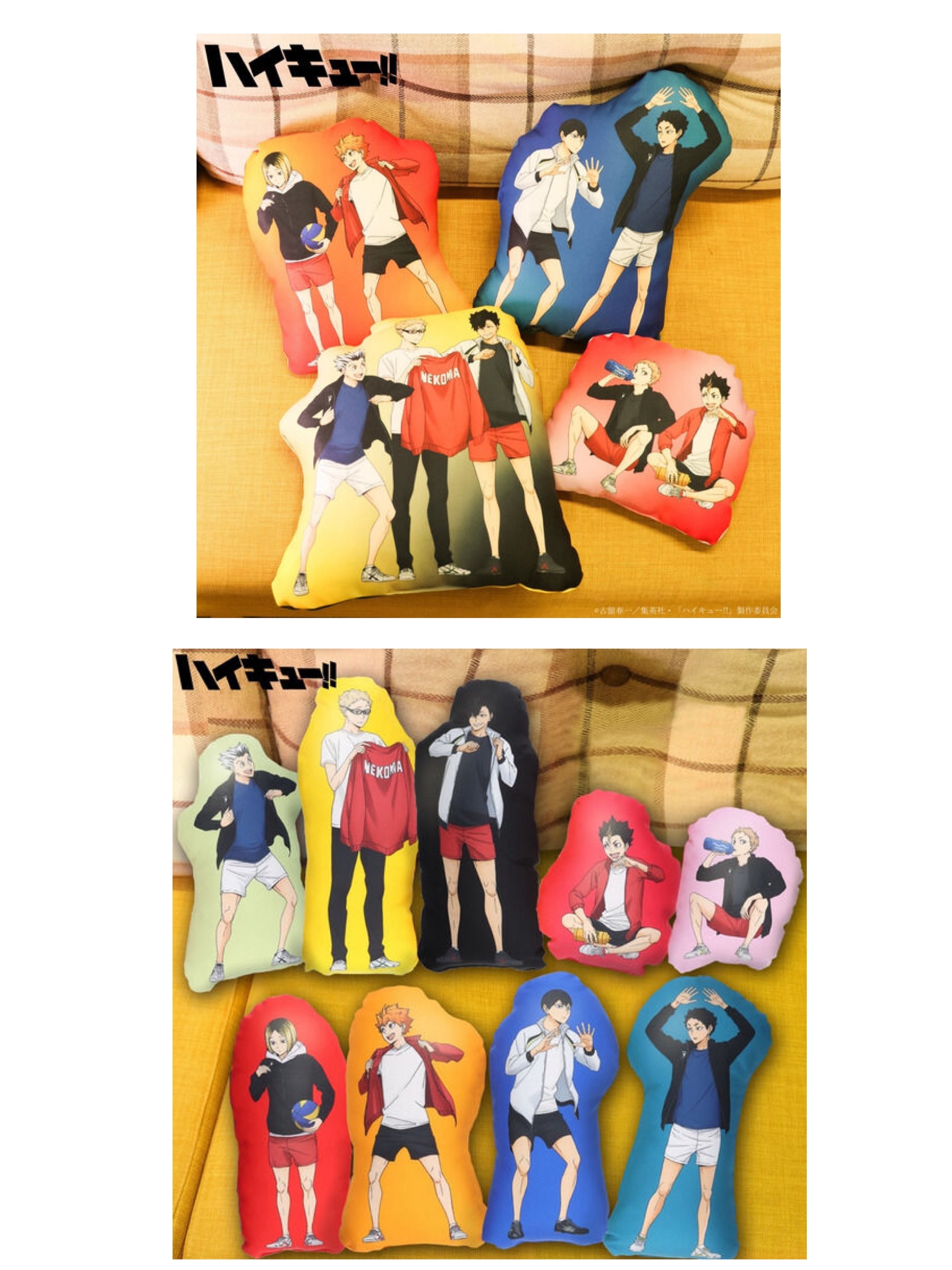 242211 Pbandai 預訂 2026/2月 ハイキュー!!　ダイカットミニクッション【描き下ろし】（全13種）