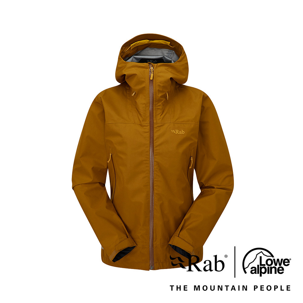 Rab Women's Namche GORE-TEX Jacket 女款 GTX防風防水連帽外套 足跡褐 QWH-78-FPT [HappyOutdoor]