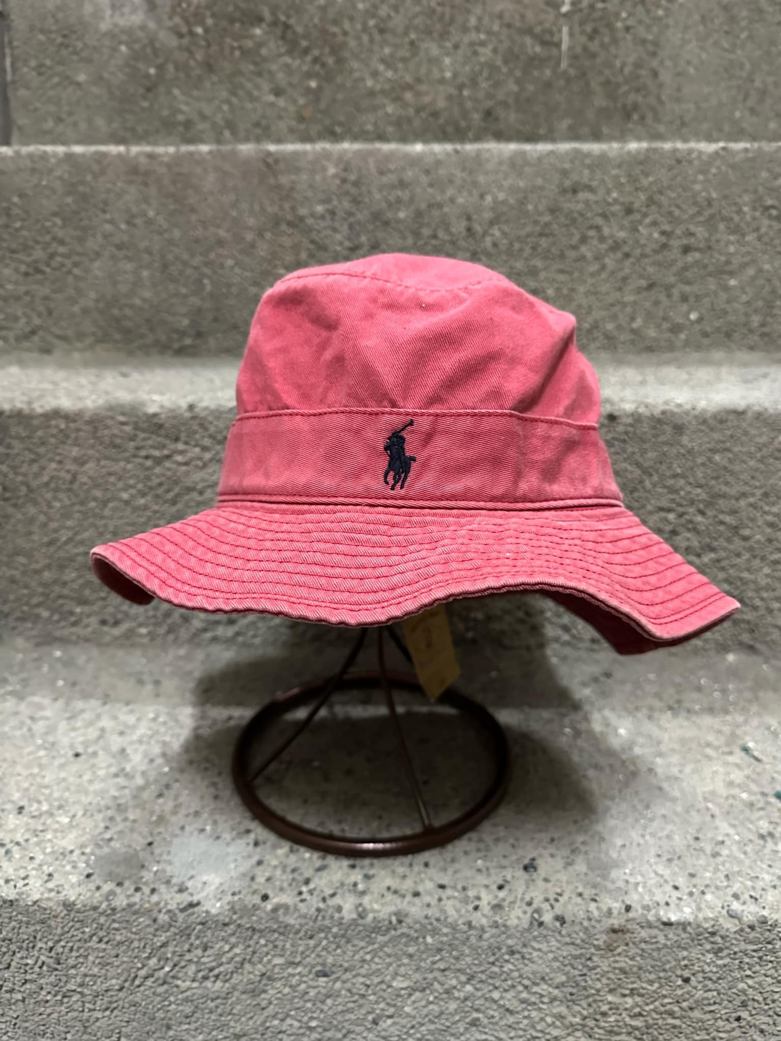 80s Polo Ralph Lauren Cotton Bucket Hat Made in Taiwan