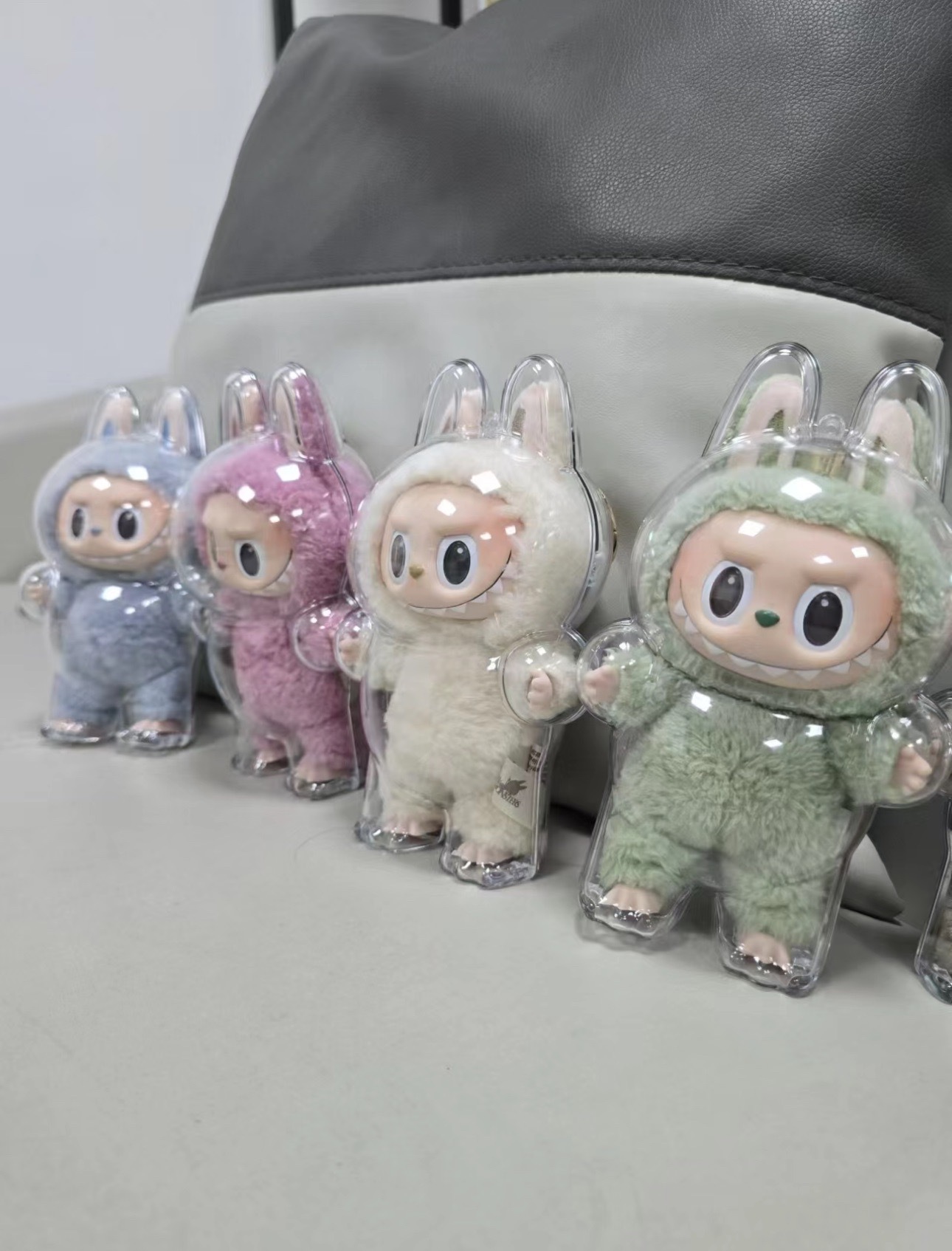 #預購 Labubu 心動馬卡龍 一代專用 壓克力硬殼 透明保護殼 LABUBU不怕髒了