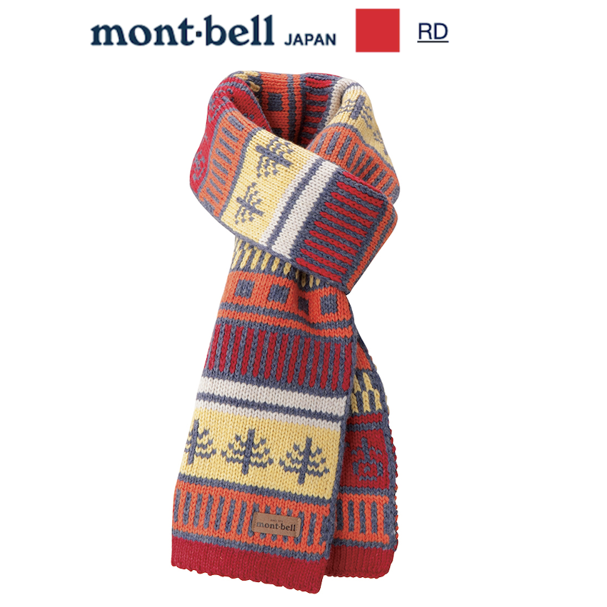 日本 Mont-Bell Knit Highland Muffler Forest 頸巾