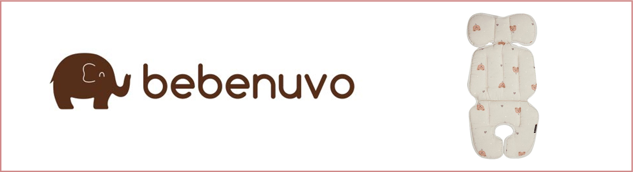 韓國Bebenuvo通用型透氣坐墊推車涼墊