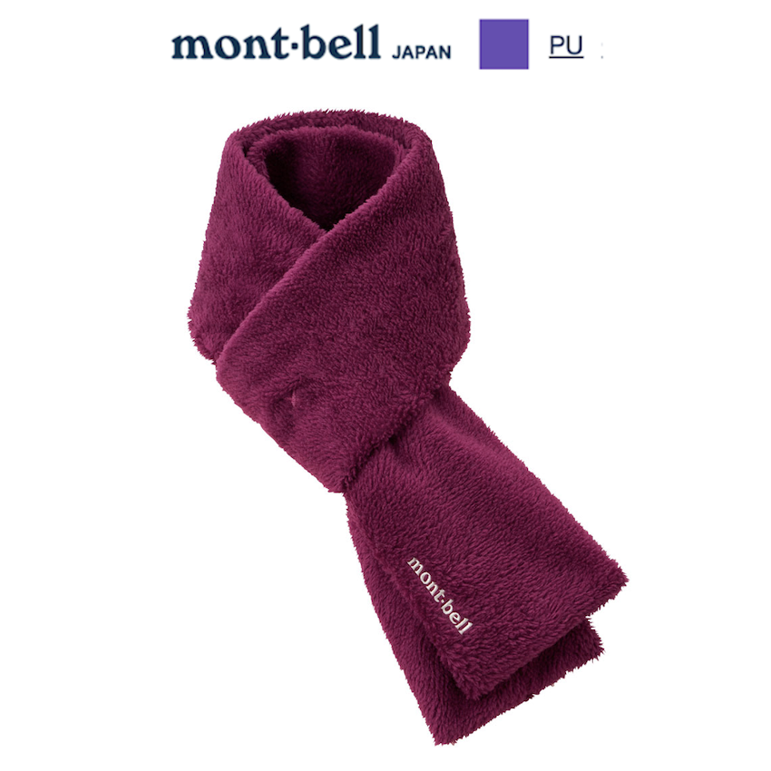 日本 Mont-Bell CLIMAAIR Muffler 頸巾