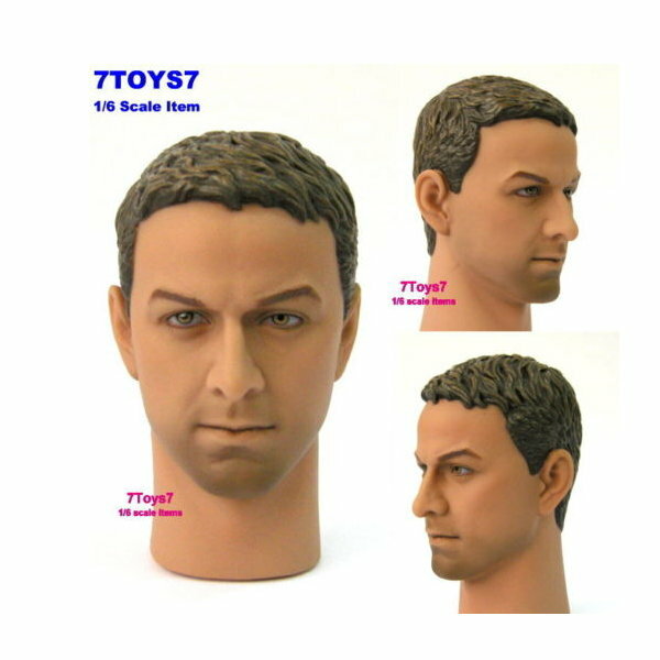 Hot Toys 1/6 TrueType TTM08 Caucasian Male_ Head _figure toys Now HTX06G