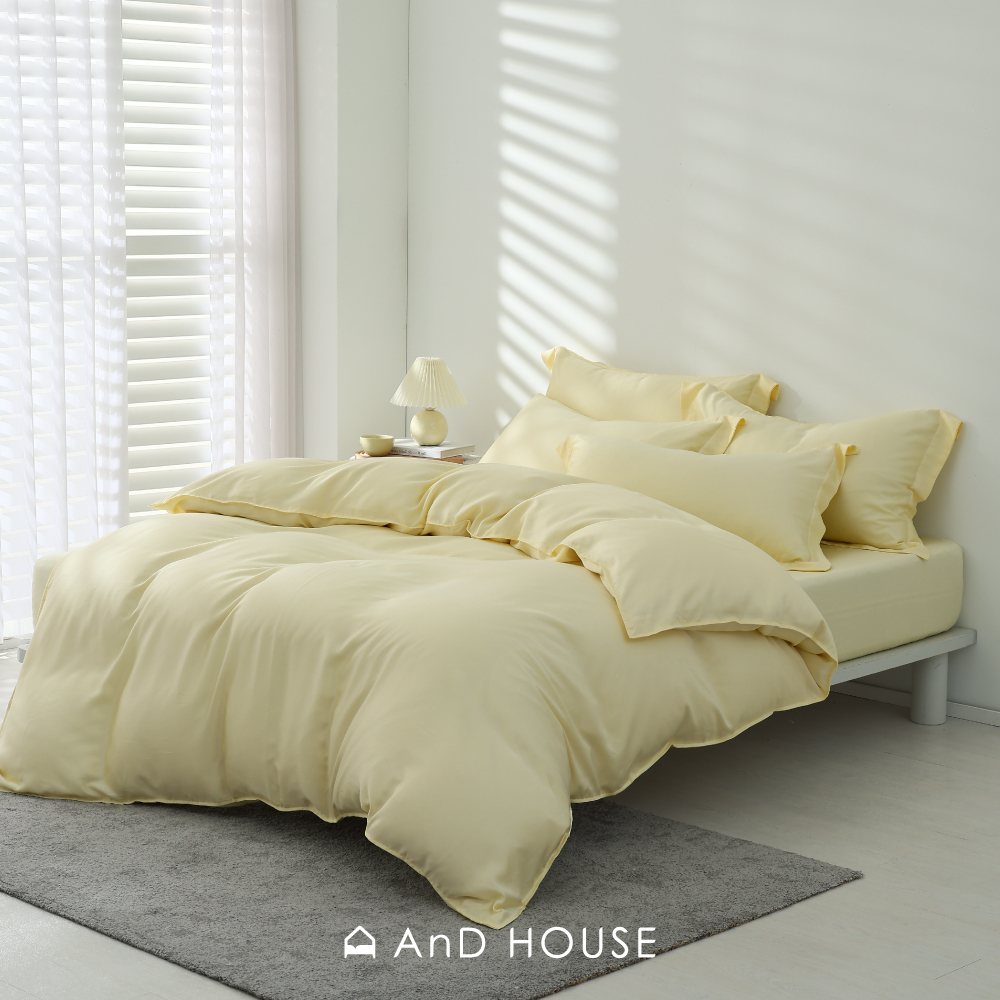 60支天絲｜100%萊賽爾｜蜜緗黃｜單品&床包被套組