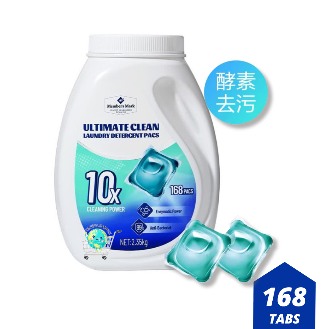 Member's Mark - 深層潔淨洗衣凝珠 2.35kg (168粒)