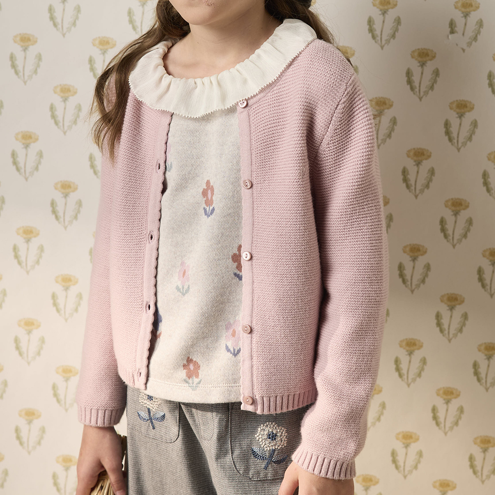 PIPPY 浪漫緹花上衣 米