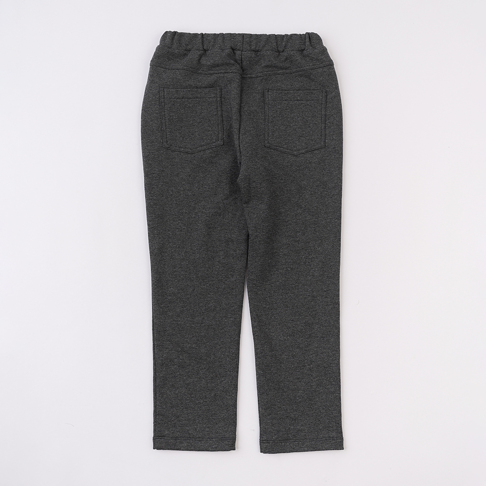 PIPPY 優雅棉質針織長褲 灰