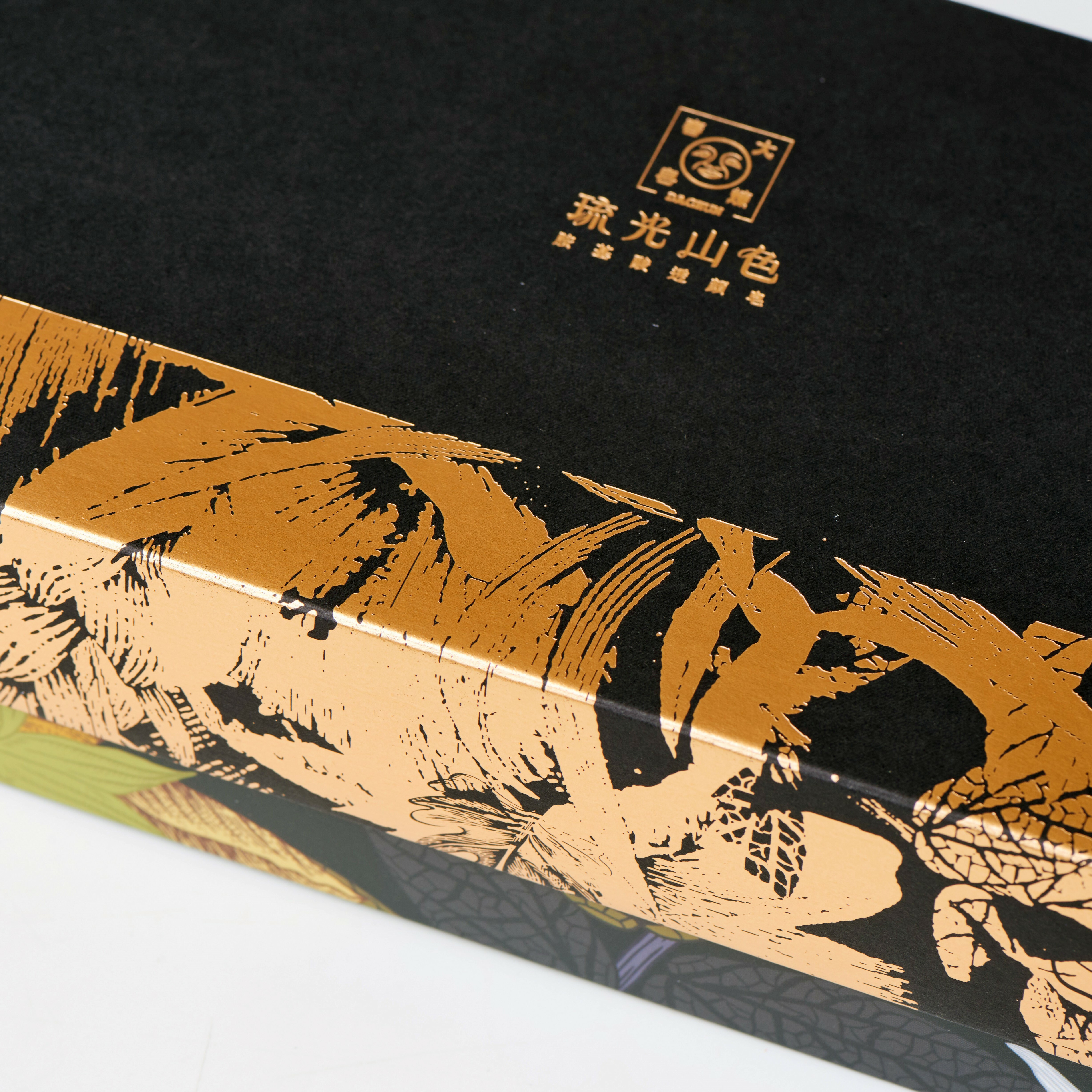 琉光山色透顏禮盒》24K純金箔奢華送禮｜大春煉皂 Dachun Soap