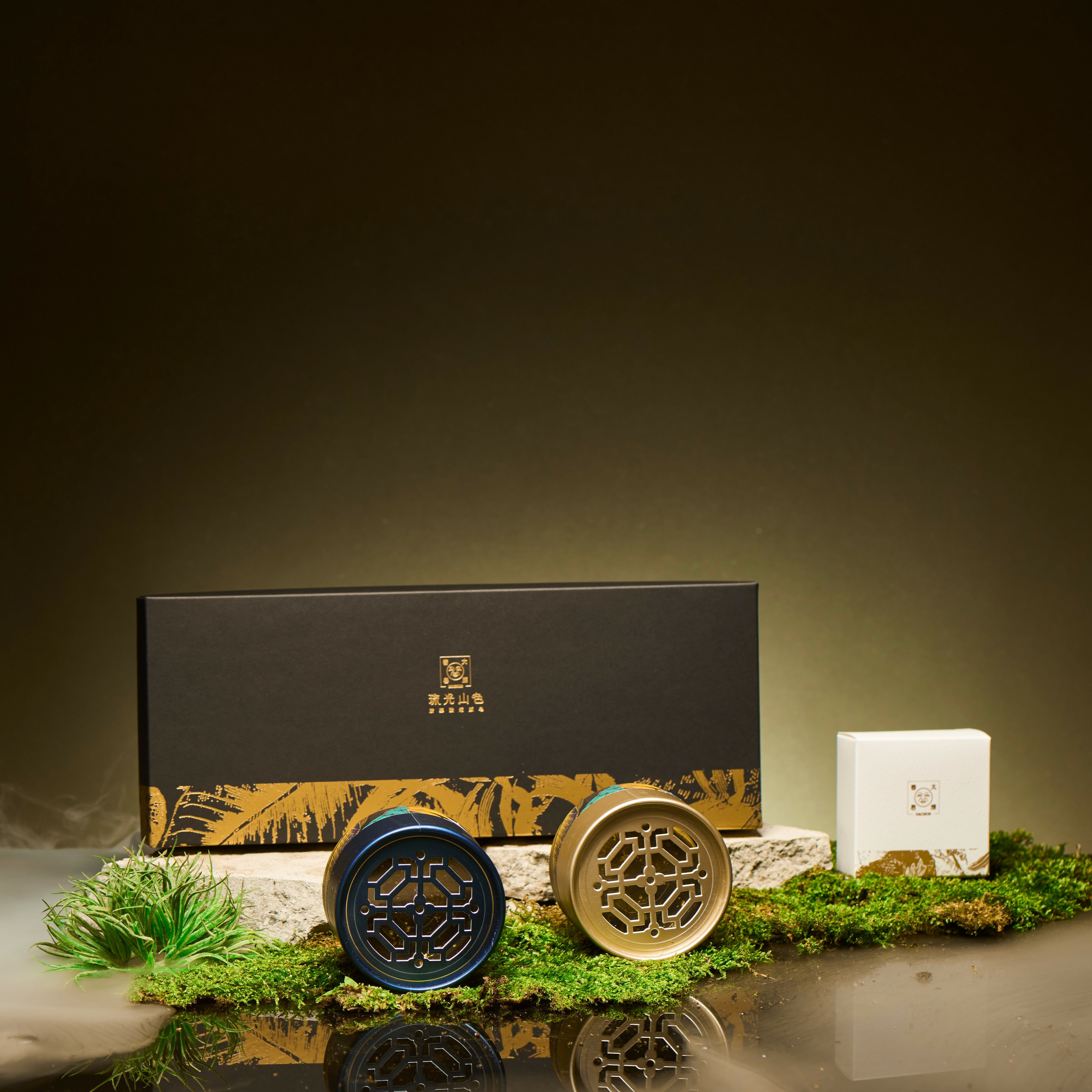 琉光山色透顏禮盒》24K純金箔奢華送禮｜大春煉皂 Dachun Soap