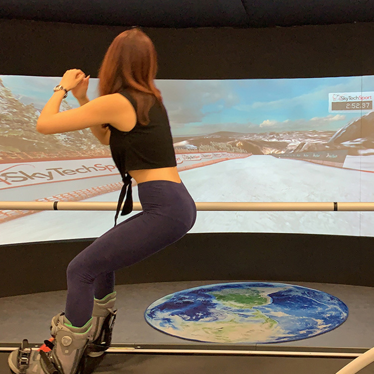 滑雪模擬器體驗付款 Simulation