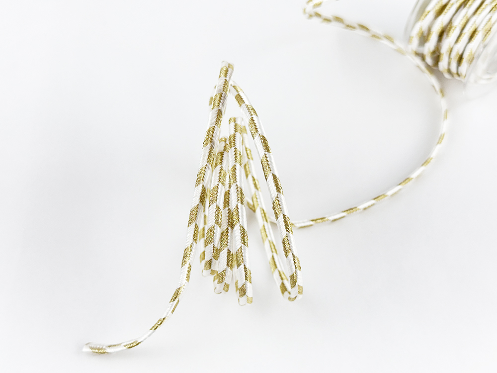 金線箭紋編織繩/6mm