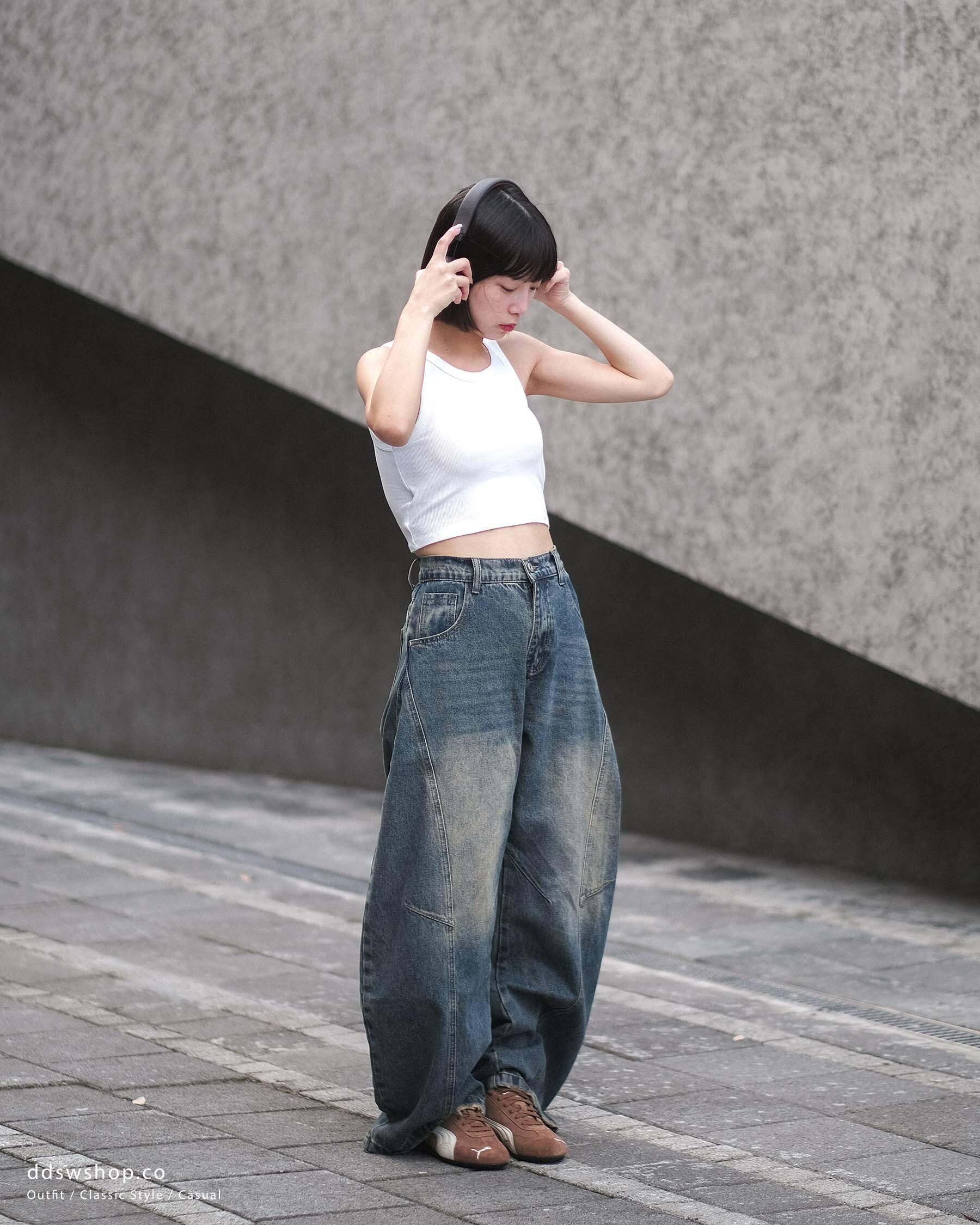 "現貨" D.CLOSET Baggy 廓形牛仔褲 男女款 LL17