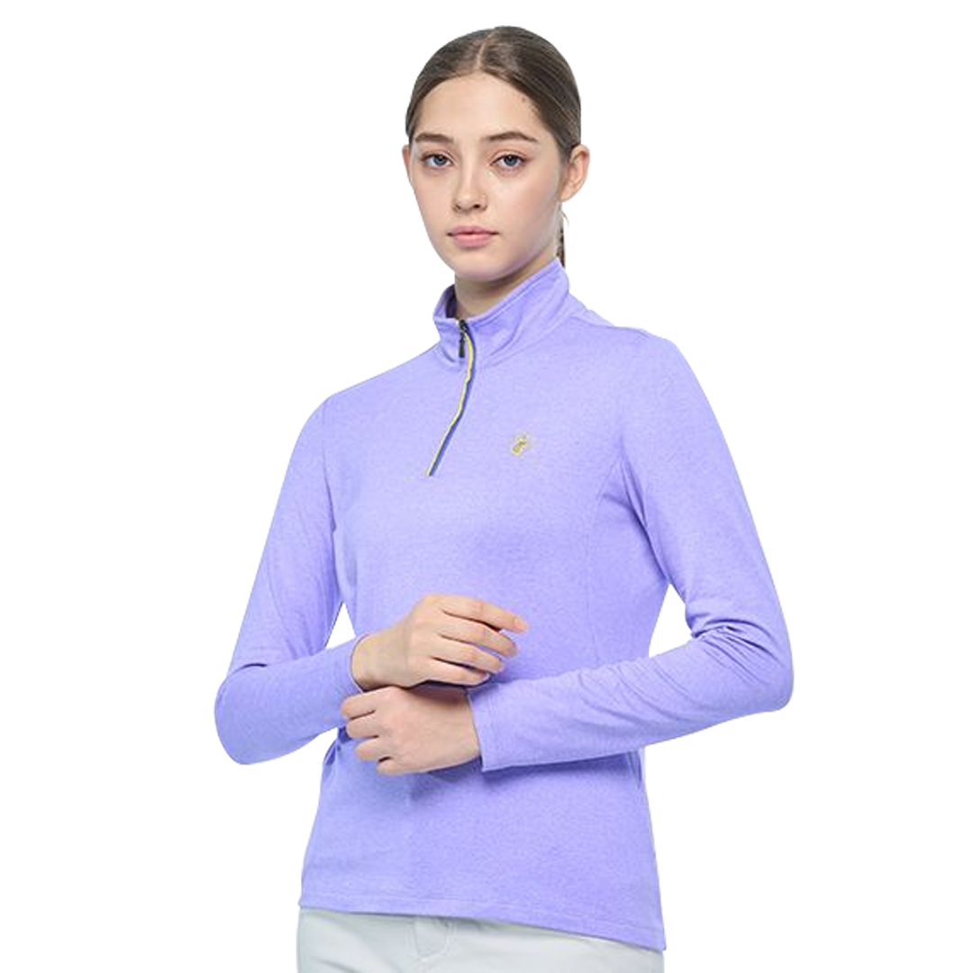 Wildland荒野 彈性雙色半開襟拉鍊衣 女款 (2色) 12WB02607