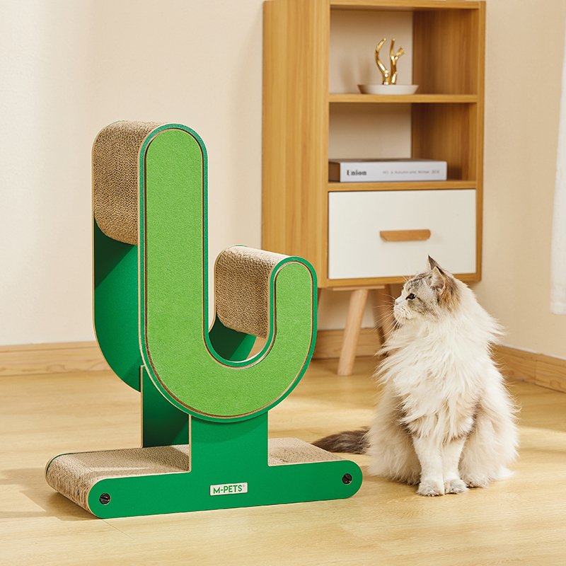 M-PETS 貓抓板 仙人掌 ( 44x23.4x57.6 cm )