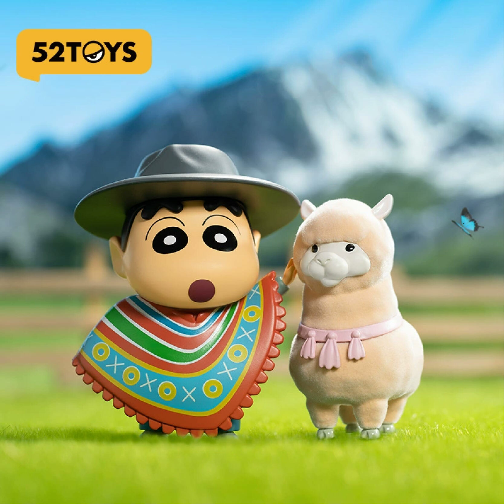 52TOYS 蠟筆小新 環遊世界3 盲盒公仔