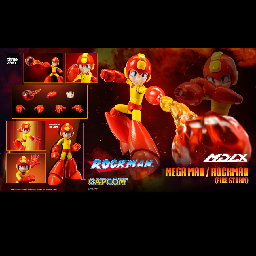 [訂金] Threezero :MDLX 洛克人（火焰風暴）