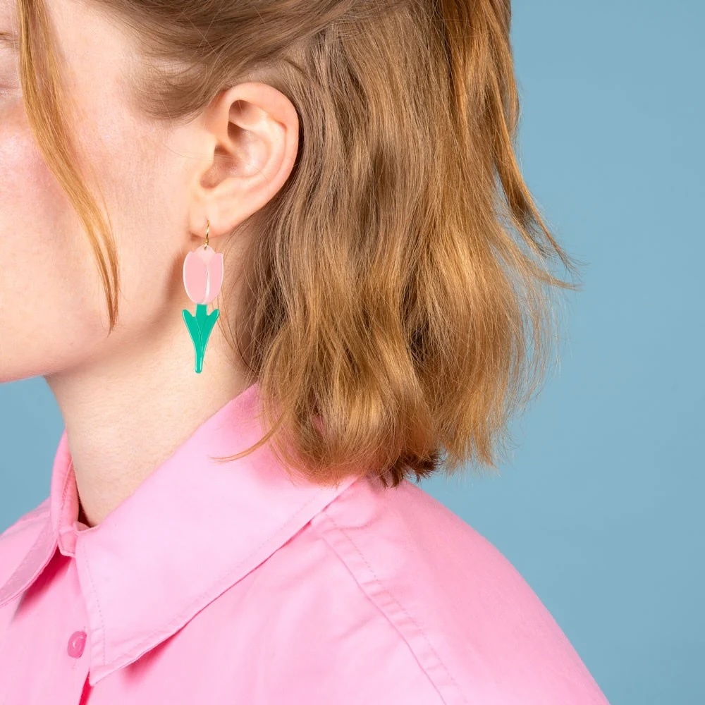 TULIP EARRINGS｜Coucou Suzette