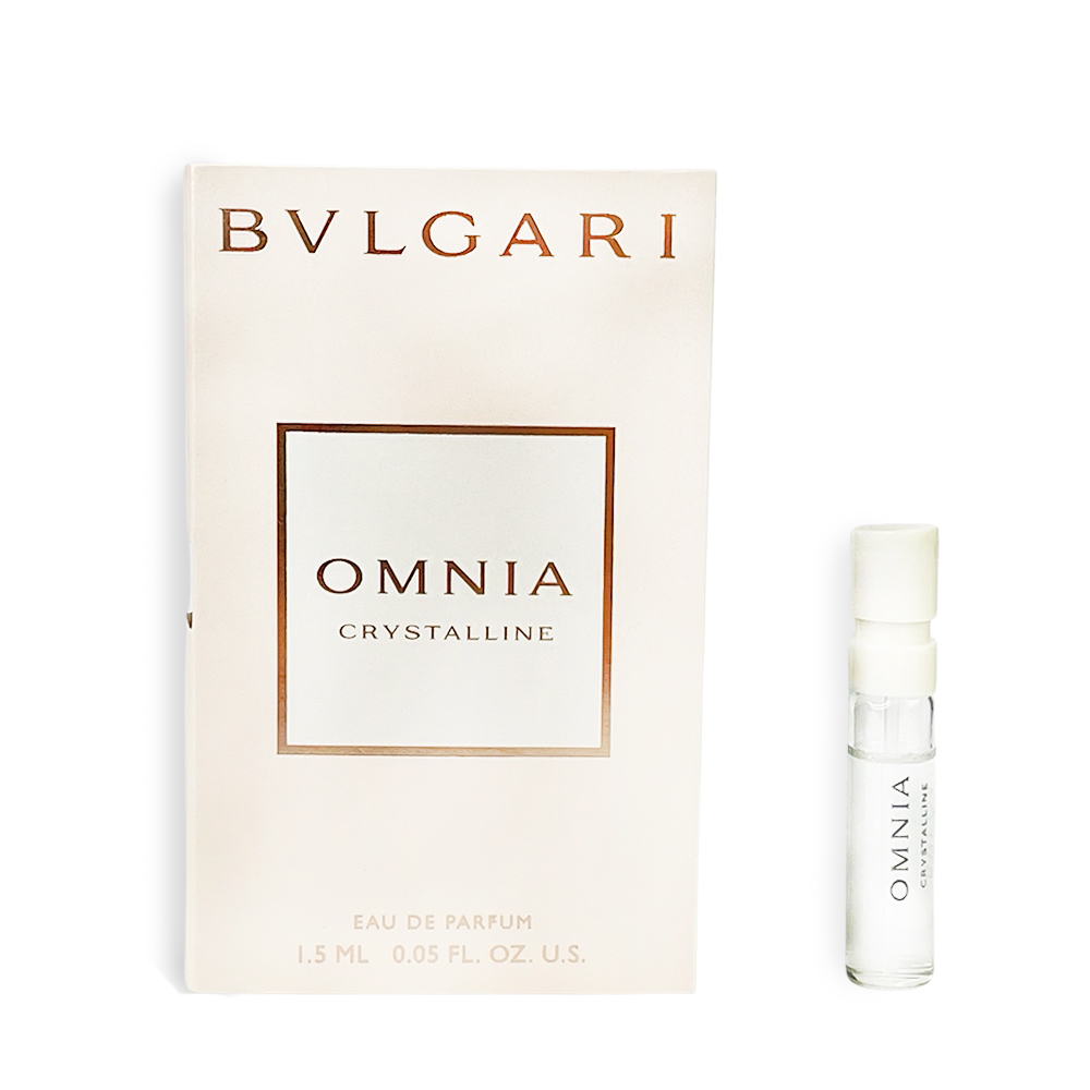 BVLGARI寶格麗 晶澈女性淡香精(白水晶) 針管 1.5ml