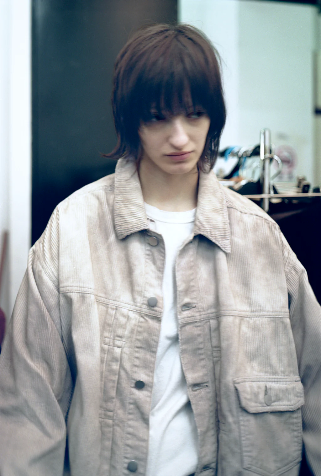 ANCELLM - CORDED VELVETEEN JACKET / 2COLORS