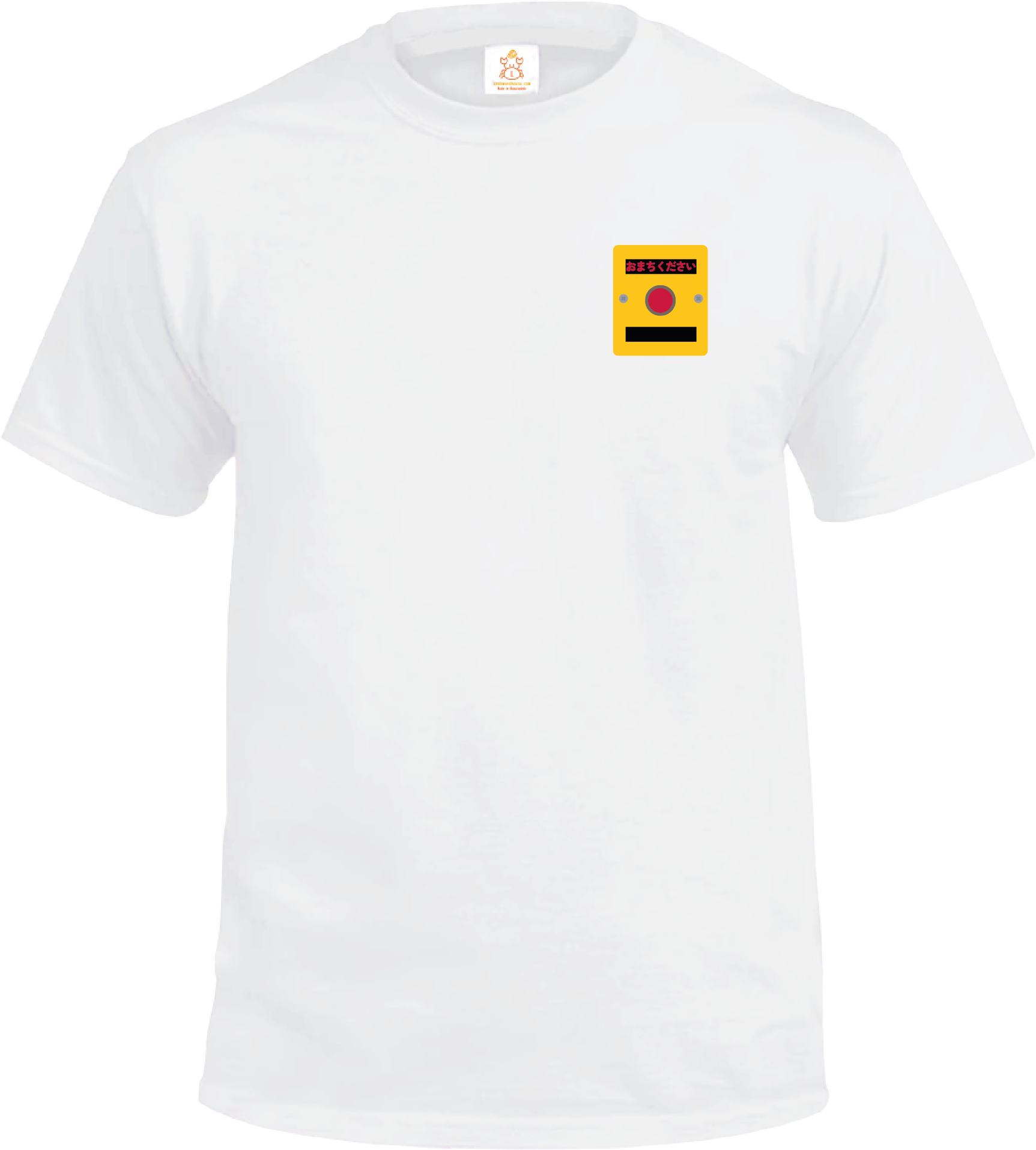 Crab| 日本行人觸動號誌| T-shirt| 本土衣服品牌| 香港衣服印刷| 多色