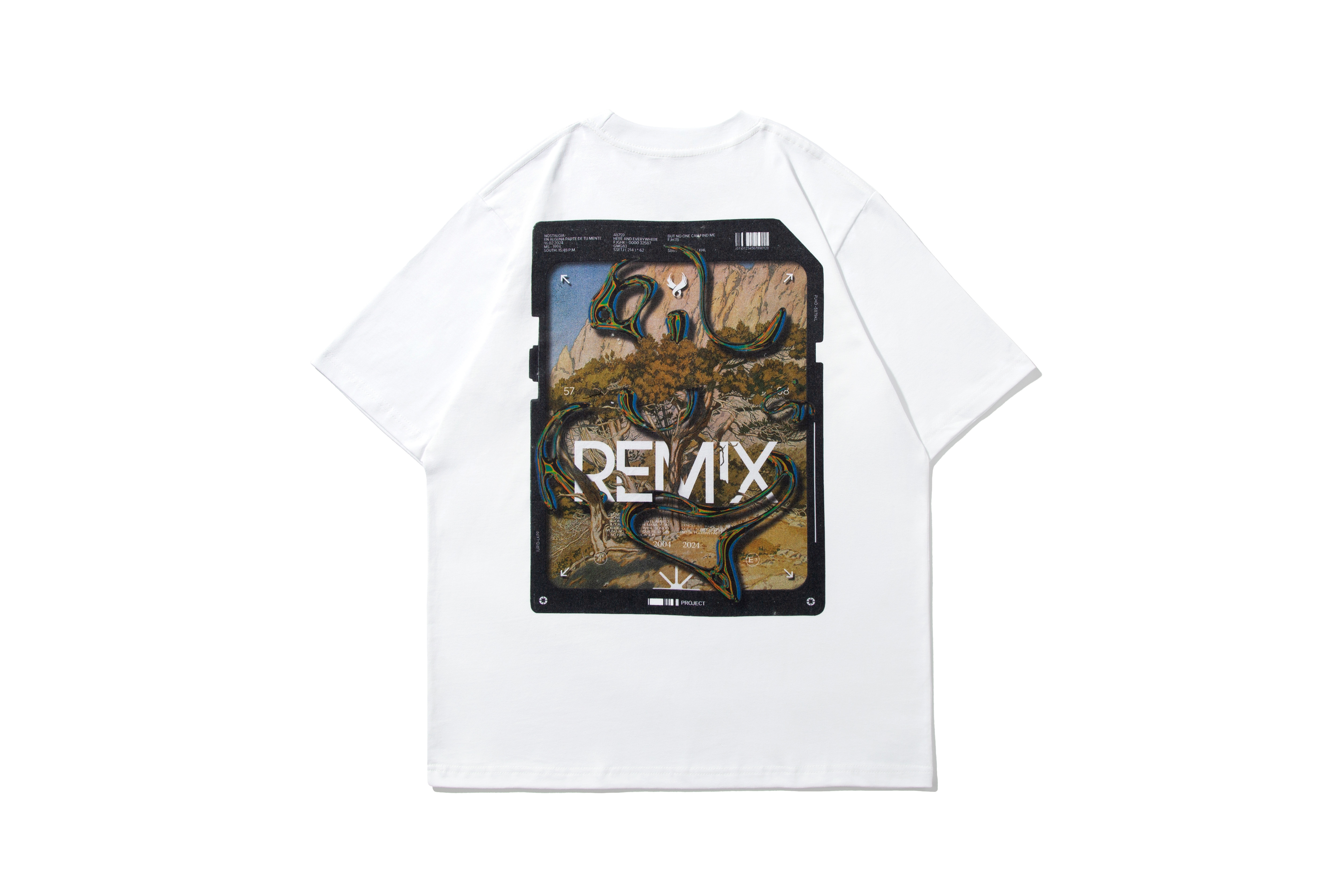 REMIX "Silencio TEE by @nost4lgia.art" (White)