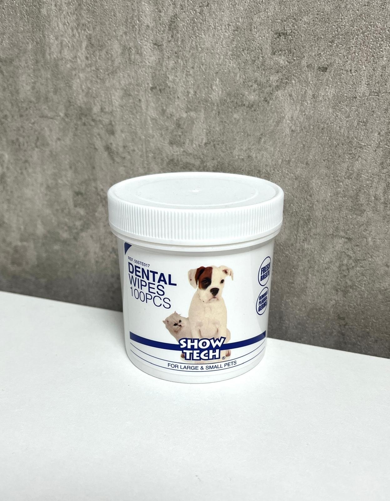 Show tech 口腔牙齒清潔巾 100片（貓狗適用）