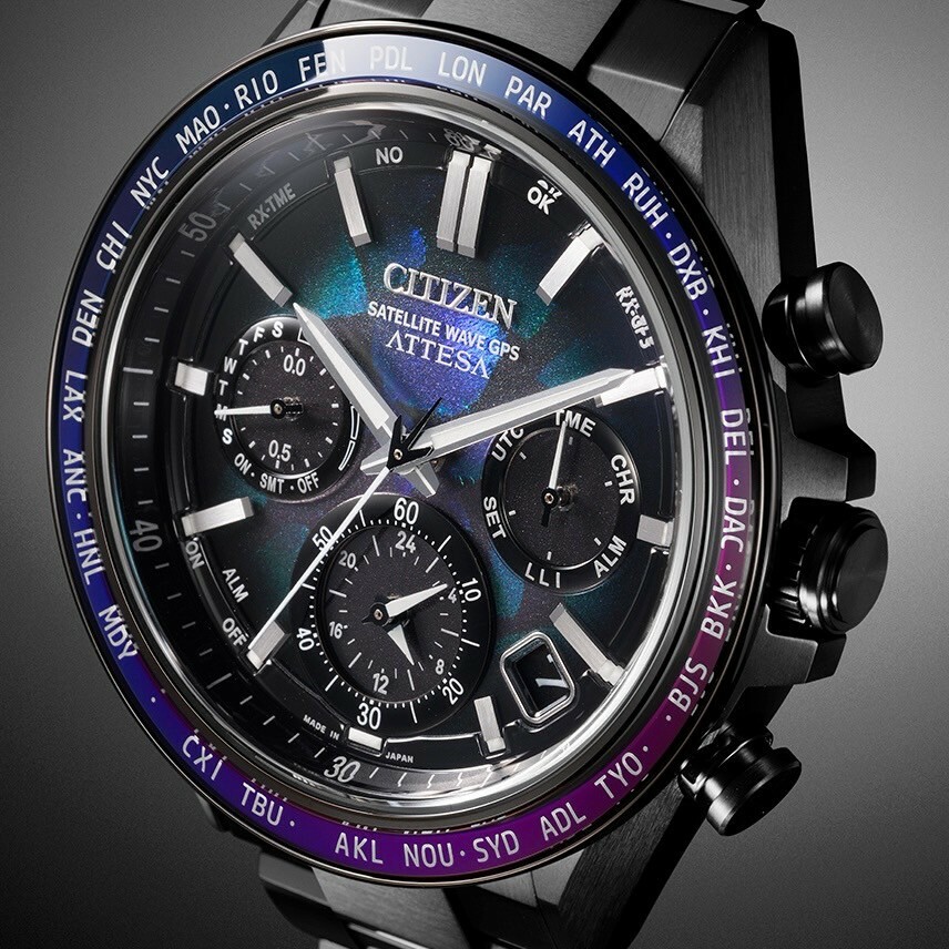 【CITIZEN星辰】宇宙幻彩限定款-GPS-限量200只 CC4057-60E 44.6mm 現代鐘錶