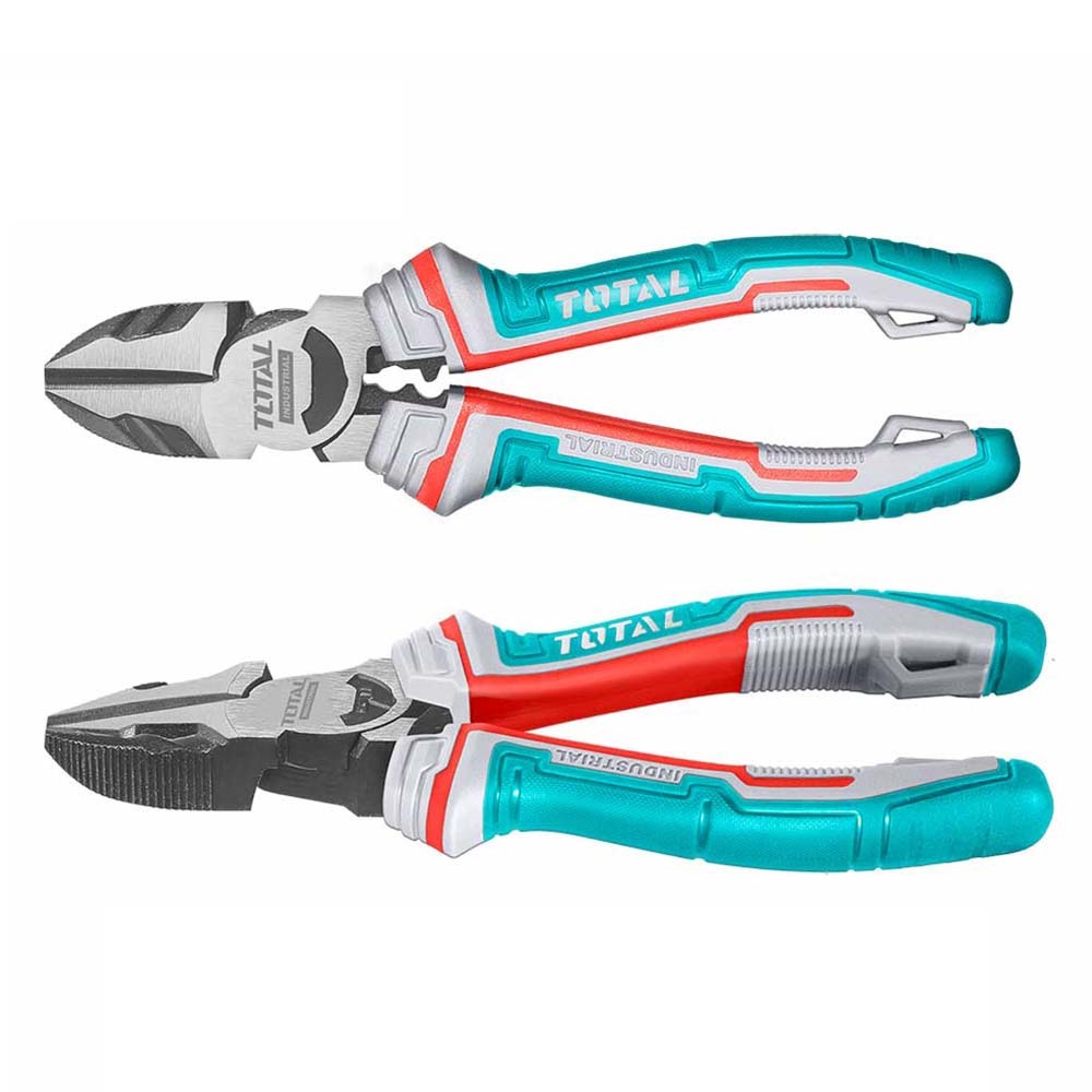 TOTAL 6吋雙色省力斜口鉗(THT230706S)