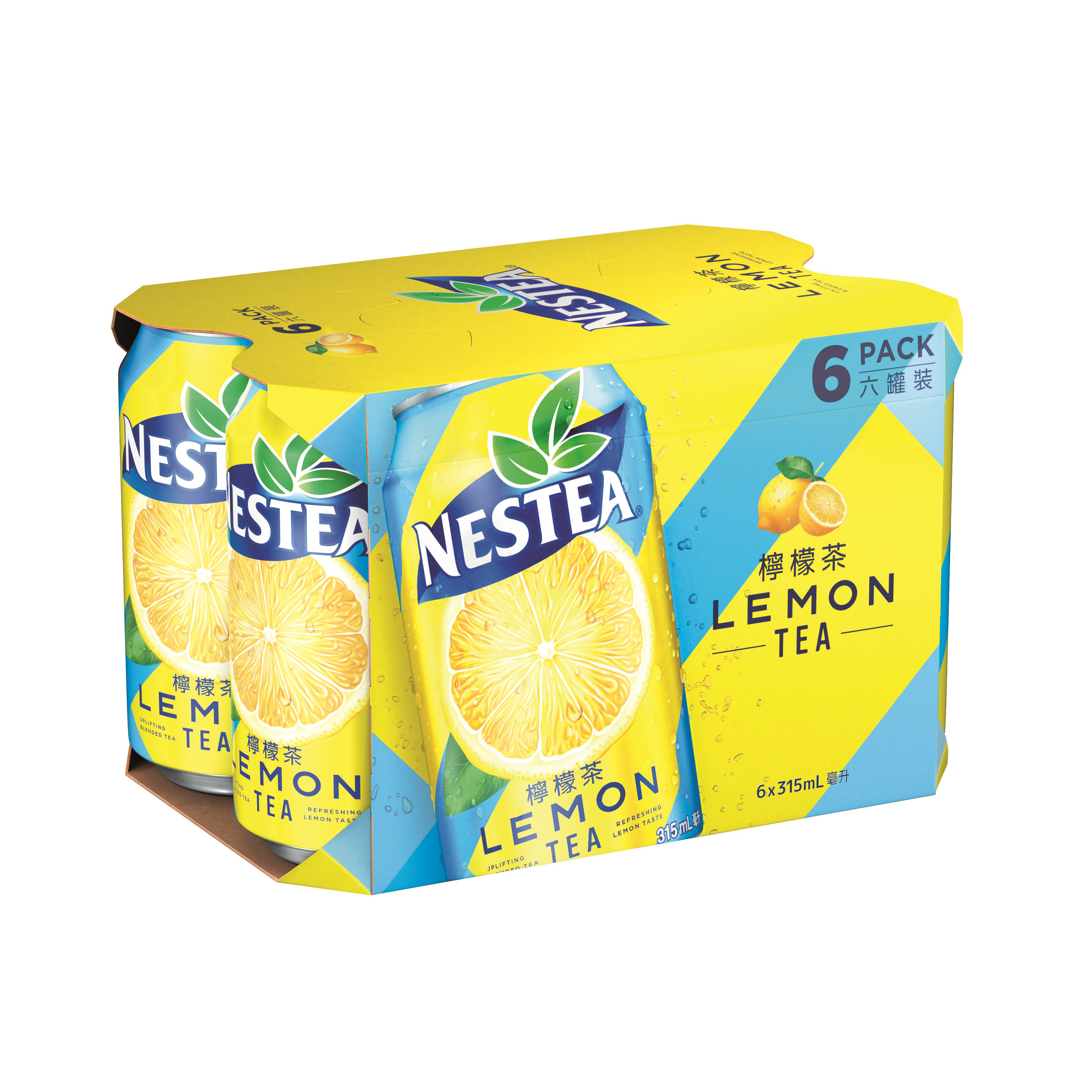 雀巢茶品檸檬茶315亳升X6X4罐裝 - 原箱