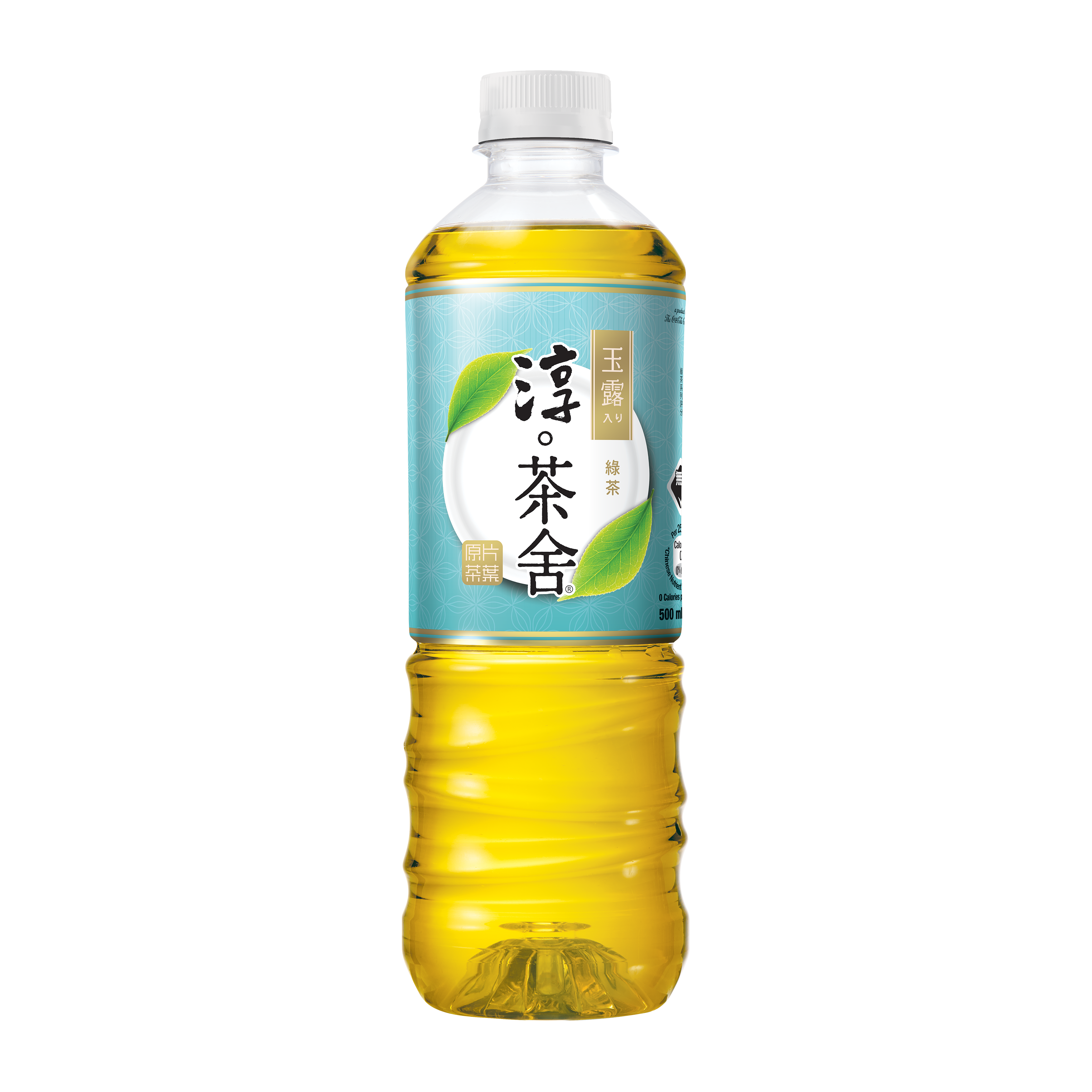 淳茶舍玉露綠茶飲料 (無糖)500毫升膠樽裝 X 24支  - 原箱